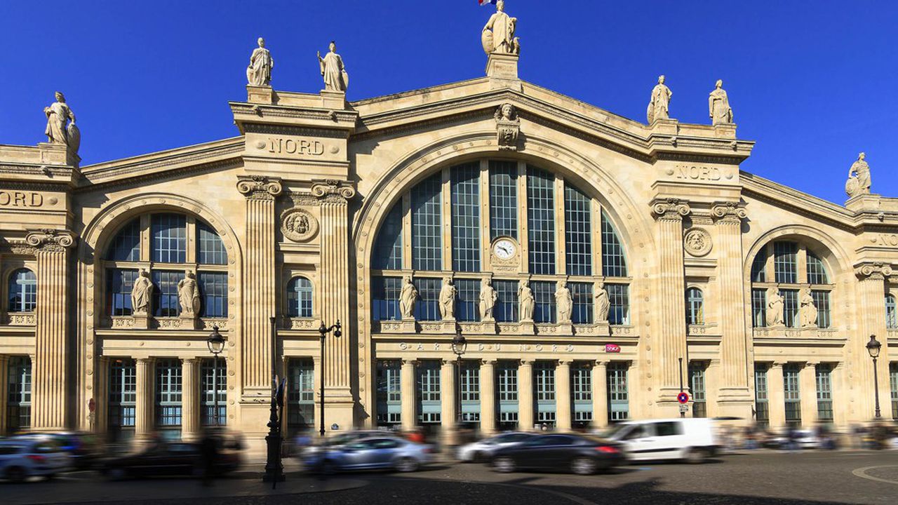 La gare de Paris-Nord.